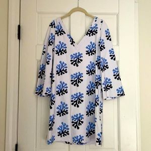 Persifor Double V Shift Dress - NWOT Coastal Chic